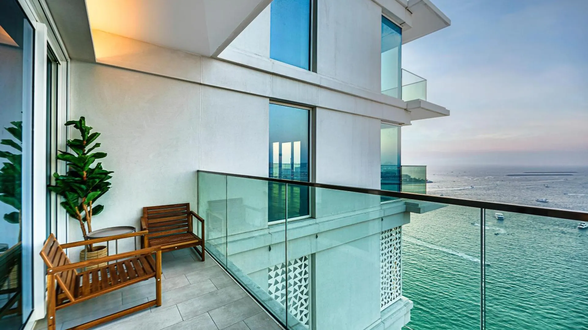 Panoramic Sea View From New 2Bd In La Vie Jbr Apartment Dubai United Arab Emirates